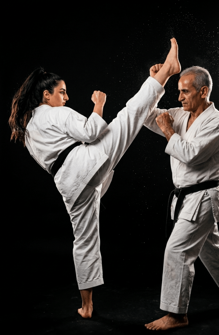 Sensei Homa Yaghoubian — Kartal Karate Akademisi, İstanbul